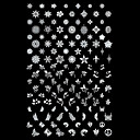 42 Modèle Usine Nail Art Stamping Timbre Image de tasse Plaque K (1pcs)