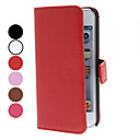 Lichee Pattern PU Leather Case with Stand for iTouch 5 (Assorted Colors)