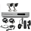 Anko-CCTV System with 2 Outdoor Cameras for Home & Office(For DIY)