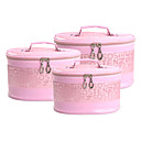 Three-piece Cosmetic Makeup Pouch Hand Carrying Case Bag Set