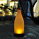 0.06W en plastique rechargeable Lumière LED solaire de jardin en fonction Bouteille