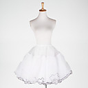 Taffetas / Tull Une Ligne-5 Niveaux de courte Longueur Slip Style / Wedding Petticoat