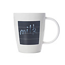 Novel Bone China Writable Cup