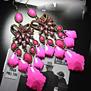 Ethnic Style Beaded Tassel Earrings