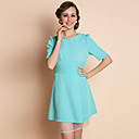 TS Simplicity Layered Ruffle Hem Dress