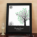 Personalized Fingerprinting Paint - Peaceful Night (Includes 6 Ink Colors And Frame)