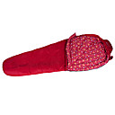 HIGHROCK Sports Camping Sac de couchage momie extérieure restée ouverte Rouge (200g)