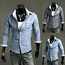 Mannen Denim Slim Shirt