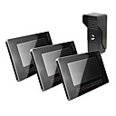 9"Video Door Phones , with SD card Picture Record,taking photo (1 Camera To 3 Monitor)