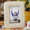 6 "Golden Europa Floral Picture Frame Poliuretanos
