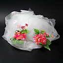 Fashion Satin / Lace With Flower Wedding/ Partying/ Honeymoon Hat