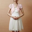 Short Sleeve Cotton-terylene Evening/Casual Wrap/Jacket(More Colors)