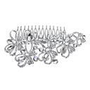 Aleación preciosa con el pelo Combs Rhinestone Mujeres