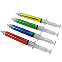 Bolígrafo con Aspecto de Jeringuilla - Colores Aleatorios