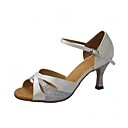 Customized Women's Sparkling Glitter Ankle Strap Latin / Ballroom Dance Shoes