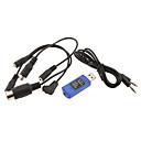 16 em 1 G5/5.5/G6 + PX + Fly transmissor + + XTR FMS Flight Sim USB, JR / Futaba / Esky / WFLY