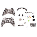 Vervanging Controller Case Shell voor XBOX 360 (White Ghost Head)