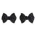 Bowknot completa Diamante Orecchini