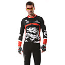 RUSOO Cooldry Materiale uomo manica lunga traspirante ciclismo maglia RS-C001