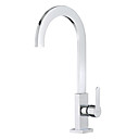 Contemporary Style chroom Centerset messing keukenkraan