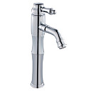 Contemporary Style Chrome Finish Centerset Brass Bathroom Sink Faucet