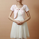Nice Short Sleeve Cotton-terylene Evening/Casual Wrap/Jacket(More Colors)