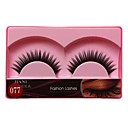 1 Pair Black Machine Made False Eyelashes YBK077