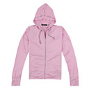 Ashberybus Uvioresistant Women's Long Sleeve Pure Color Quick Drying Jacket