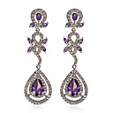 Fabulous Platinum Plated Cubic Zirconia Earrings(More Colors)