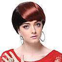 High Quality Synthetic Brown Straight Hair Bangs