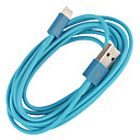 Relâmpago 8Pin carga colorido e cabo de dados para o iPhone 5, Mini iPad, iPad 4, iPod (200 centímetros de comprimento)