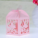 Lovely Bird Laser cut Favor Box - Set Of 12(More Colors)