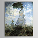 Famous Oil Painting La Promenade by Claude Monet