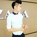Men's Simple Thin 1/2 Length Sleeve Shirt