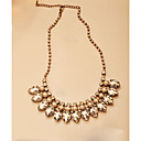 Especial Moda colar de cristal da gota da Mulher