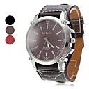 Unisexe PU Montre analogique bracelet à quartz (couleurs assorties)