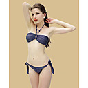 Smart Sexy Halter Neck Bandeau Bikini Set