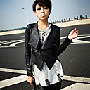 SOPHY  Personality Rivets Short Cool Jacket