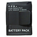 Profesional de la batería 1050mAH de repuesto para GoPro Cámaras Deporte al aire libre (Negro)