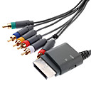 Premium Component Video and Audio AV Cable for Xbox 360