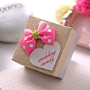 Sweet Cuboid Favor Box With Bowknot (Set of 12)