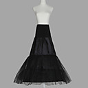 Nylon robe A-ligne 3 Tier-parole longueur de glissement de style / Jupon de mariage