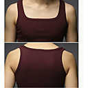 Men's Square effen kleur mouwloze vest T-shirt