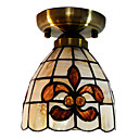 40W Künstlerische Unterputz-Licht mit Tiffany Glass Shade