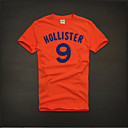 Men's Summer-seizoen ronde korte mouw T-shirt