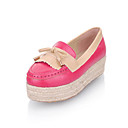 Cuero Plataforma Plataformas tacón alto con bowknot zapatos de fiesta / noche (más colores)