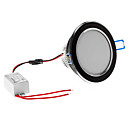 Dimmable 5W 450LM 6000-6500K Branco Natural Black Light Shell Lâmpada LED de teto (220V)