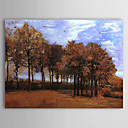 Beroemde olieverfschilderij Herfst-landschap van Van Gogh