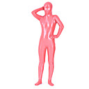 Rosa Shiny Metallic Unisex Ganzkörper Zentai