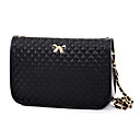 Lady's Vintage Elegant Chain Bow Satchel